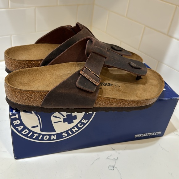 Birkenstock Women's 42 Thong Sandal Unisex Womens 11 Mens 9 Medina Habana - Picture 8 of 12